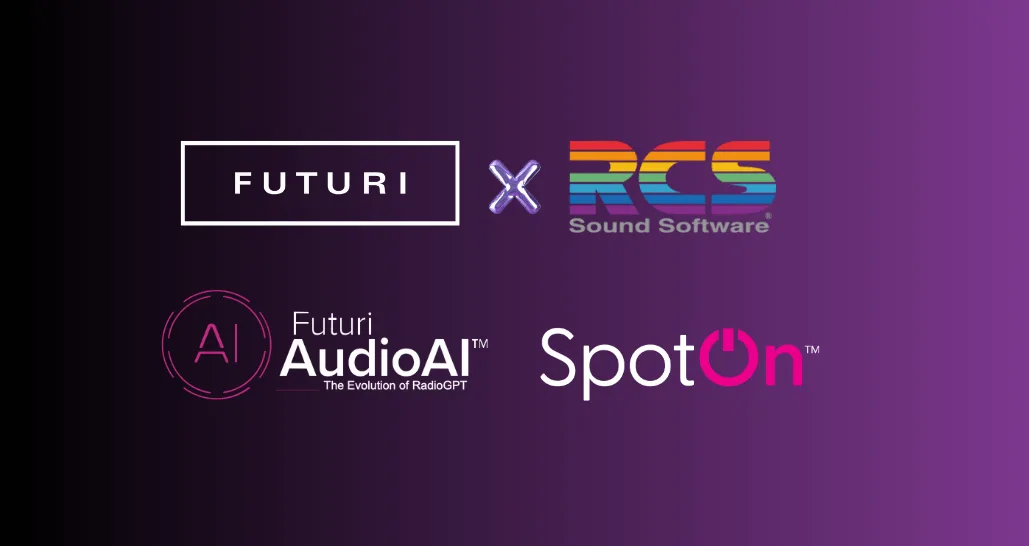 Futuri and RCS Enter Into International Partnership Agreement for SpotOn and Futuri AudioAI™