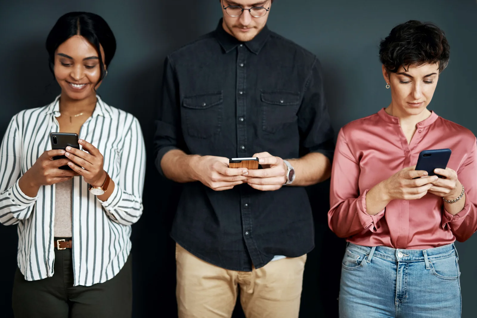 Audiences getting news from social media