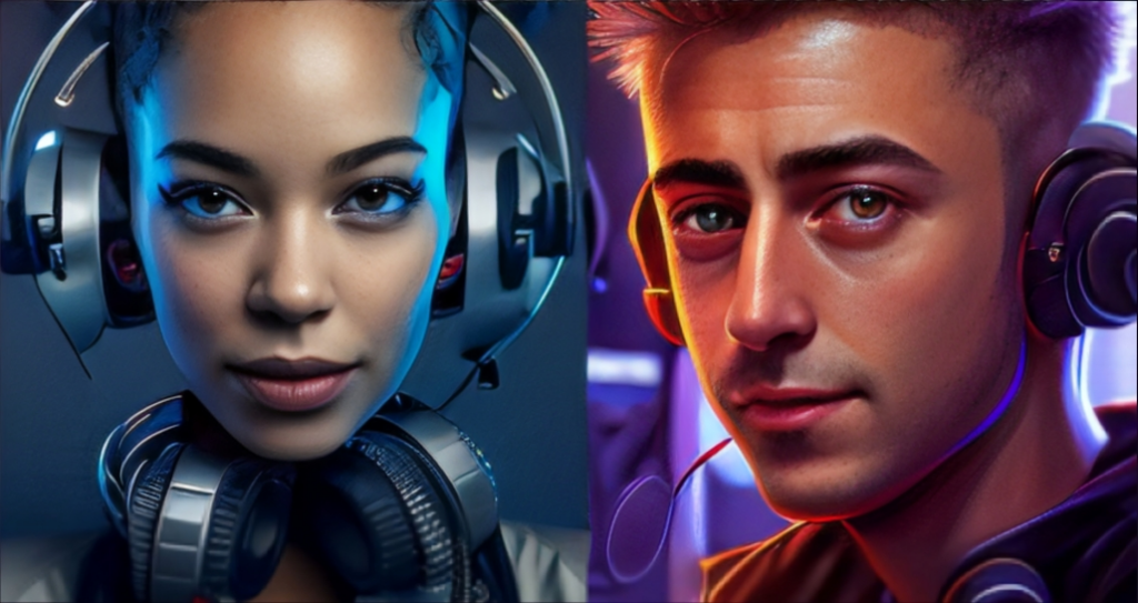 Radio GPT AI generated radio hosts, boy and girl