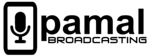 Pamal Broadcasting Logo Black