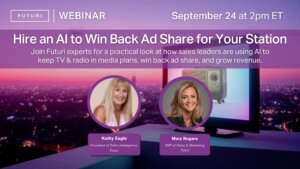 sales intelligence webinar hire an ai to win back ad share for your station